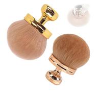 Brocha de Maquillaje, Cepillo de Kabuki Oval para Maquillaje de Rubor, PequeñO y Ligero, FáCil de Poner en la Bolsa de Maquillaje, AplicacióN Suave y Uniforme