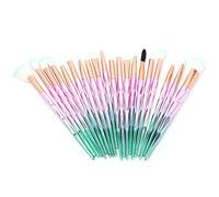 Brocha de maquillaje, cepillo de pelo que no se cae fácilmente, fácil de aplicar, cepillo suave para crear una piel brillante, juego de brochas para polvo para viajes de por vida para el trabajo en