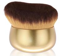 Brocha de maquillaje corporal extra grande, cepillo de contorno facial, mezcla de bronceador, cepillado en seco, cepillo Kabuki, aplicación más uniforme y bonita, masajeador para cara, se adapta a la