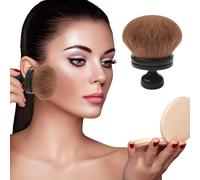 Brocha de maquillaje corporal extra grande para autobronceador, aplicador de protector solar de espalda autobronceadora, cepillo para bronceadores, aplicador de autobronceado, brochas ovaladas para