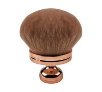 Brocha de maquillaje corporal extra grande para autobronceador, cepillo Kabuki de cabeza ancha de 3.2 pulgadas, maquillaje de piernas y bronceador aplicador de espalda autobronceado, oro rosa