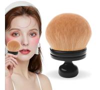 Brocha de maquillaje corporal extra grande para autobronceador, cepillo Kabuki de cabeza ancha de 3 pulgadas para bronceadores, aplicación de autobronceado, aplicación instantánea de bronceado para
