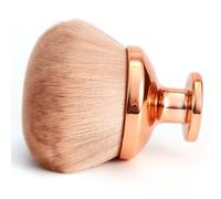 Brocha de Maquillaje Corporal Extragrande para Autobronceador, 7,8 cm Ancho Brocha Kabuki Cerdas Suaves Aplicador Base Maquillaje para Rostro Piernas y Espalda (Oro Rosa)