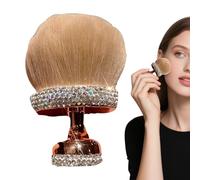 Brocha de maquillaje corporal para piernas, cepillo de mezclador, herramienta de aplicación de maquillaje de cobertura extra con cerdas para mezclar protector solar en brazos, cuello, espalda y