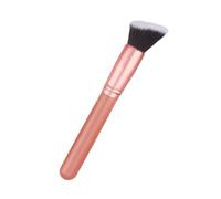 Brocha de maquillaje de cabeza plana para cobertura, base líquida, base en polvo, crema, accesorio de maquillaje de moda