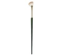 Brocha de maquillaje en forma de abanico, nuestro innovador pincel de contorno angular es un pincel de maquillaje en forma de abanico | Pincel de contorno semiabanico, cerdas debajo de los ojos