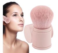 Brocha De Maquillaje En Polvo - Cepillo De Base Retráctil | Aplicador Cosmético Multifunción Para Blush Y Base De Pintar, Accesorio De Maquillaje Para Mujeres