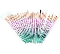 Brocha de maquillaje, juego de brochas para sombra de ojos, no se cae fácilmente para viajes de por vida para el trabajo y moda en el hogar