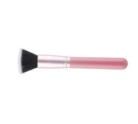 Brocha de maquillaje plana en ángulo para la cara, brocha plana para maquillaje en polvo, corrector para crema y polvo