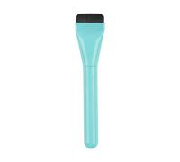 Brocha de maquillaje precisa con parte superior plana, fibras no absorbentes, mezcla sin costuras y cobertura correctora para un acabado impecable, cepillo cosmético de fibra sintética