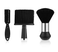 Brocha de Peluquería,3 PCS Cepillos de Cuello de Peluquería Cepillos de Cuello Brocha de Peluquería Profesional Cuello Cepillo Suave Pelo Cepillo Pelo para Salón Barbero Peluqueros