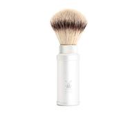 MÜHLE TRAVEL Brocha de afeitar de viaje Silvertip Fibre®. Plata