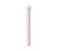 Brocha multifuncional para ocultar la cabeza, cabeza redonda, esponja para ocultar círculos negros, brocha de maquillaje de cabeza plana, cepillo lagrimal para ocultar polvos, maquillaje gótico (rosa