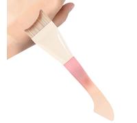 Brocha Para Base Aplicador Con Cerdas | Pincel Plano Para Base De Maquillaje Facial Para Crema Facial Corrector Difuminado Mujeres Niñas Hogar Viaje Oficina Boda