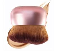 Brocha para base de cuerpo, aplicador de bronceado de cerdas densas extra grandes, de cabeza ancha, aplicador de base de mezcla bronceadora, para contorno de cuello, brazos, piernas
