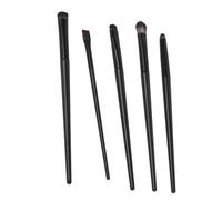 Brocha para Delineador de Ojos, Pincel para Difuminar Delineador de Ojos, Pincel para Maquillaje, 5 Piezas, Kit Profesional de Pinceles en ángulo para Cosméticos de Ojos Suaves