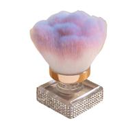 Brocha Para Polvos Fijadores | Brochas de Maquillaje para Rubor y Contorno | Cerdas Herramienta de Manicura para Resaltar y Limpiar Uñas