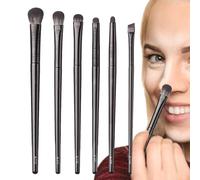 Brocha para sombra de ojos, herramienta para mezclar cejas, brochas de maquillaje para mujeres, para viajes, playa, viajes de negocios, bodas, fiestas, mujeres, niñas, novia, hermana