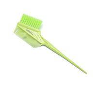 Brocha para teñir el cabello, herramienta para teñir el cabello, aplicador de tinte para el cabello, aplicador de coloración para mujeres, uso en salón de belleza, teñido en casa (L, verde)