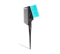 Brocha para teñir el cabello, herramienta para teñir el cabello, aplicador de tinte para el cabello, aplicador de coloración para mujeres, uso en salón de belleza, teñido en casa (L, negro y azul)