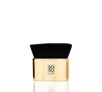 Brocha plana Kabuki | Brocha de maquillaje para una aplicación precisa | Cerdas sintéticas suaves | Mango ergonómico | Herramienta cosmética duradera | Uso versátil | Vegano