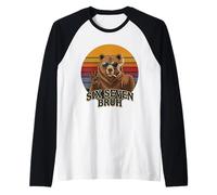 Brocha Smoking Bear Six Seven 67 Camiseta Manga Raglan