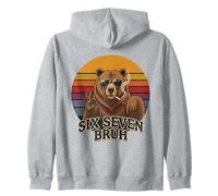 Brocha Smoking Bear Six Seven 67 Sudadera con Capucha