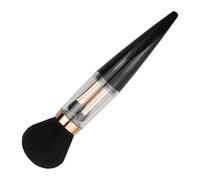 Brochas de maquillaje de viaje, cerdas sintéticas desmontables, juegos y kits de brochas de maquillaje, para polvo suelto, colorete, sombra de ojos, corrector, hogar, oficina, dormitorio, vacaciones