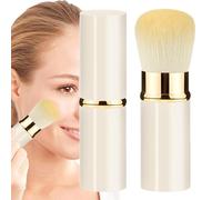 Brochas de maquillaje de viaje, pequeñas brochas de cosméticos multiusos, para principiantes, para base, protector solar, polvo bronceador