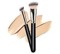 Brochas de maquillaje Pro Foundation Brush y pincel corrector impecable, perfecto para cualquier aspecto, cepillo de contorno de cabello de alta calidad, perfecto para mezclar líquidos, pulir, crema