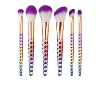 Brochas De Maquillaje Profesional Juego De 6 Brochas Maquillaje Cerdas Suaves For Rubor, Brocha For Rostro, For Contorno, For Sombra Ojos Suaves Pinceles