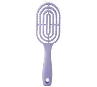 Brochas para alisar el cabello llamativo, cepillo para desenredar el cabello, peine para desenredar el cabello rizado, recto y húmedo