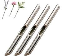 Broche A Kind: cada flor cuenta una historia diferente, elegante broche de flores para mujer, joyería de regalo significativa, 8 Cm / 3.15 Inches, Metal Acero inoxidable