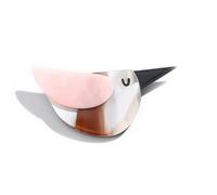 Broche acrílico para pájaros, accesorios para ramillete de animales, Acrílico Vidrio Acrílico Esmaltado cristal, No es una piedra preciosa