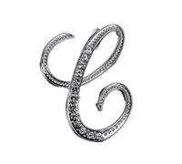 Broche broche broche pin cristal dhinestone metal metal chicas brillantes damas solapa accesorio