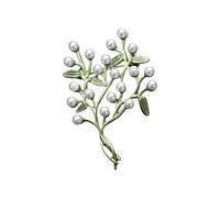 Broche colorido multifuncional accesorio hermoso pin de planta para entusiastas de la moda presente hecho a mano, talla única, como se describe