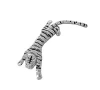 Broche con pedrería - Joyas vintage elegantes para decorar los hombros | Broche de hombro con de tigre - para fiestas, bodas, cumpleaños, mujeres y hombres, vestido Blazer Cosplay, Consulte la