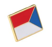 Broche Creativo de Bandera Nacional para Ropa y Bufandas | Aleación y Metal, Cierre Fácil sobre Tejido, Estilo Bonito para Solapas, Fiestas y Obsequio