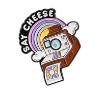 Broche De Aceite Goteo Con Temática Fotográfica Diseño Cámara Retro Accesorio Ligero Para Viajeros Y Artistas Joyería Para Cámara Viaje