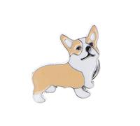 Broche de aleación con diseño de animales, pin de solapa de dibujos animados, suministros de fiesta para mujeres y niñas, ropa, bolsos, sombrero, decoración, serie clásica de libros Heidi, talla única