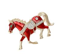 Broche de aleación con estilo del zodiaco con cierre de aguja seguro para la decoración del atuendo, accesorio de aguja de moda, talla única, como se describe