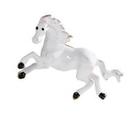 Broche de aleación multifuncional con diseño de caballo con temática de zodiaco chino, pin de solapa, accesorio de moda vintage con forma de animal, talla única, como se describe