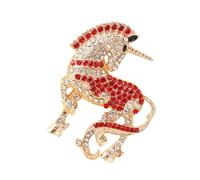 Broche de aleación resistente con símbolo del zodiaco chino, para accesorios de moda y ocasiones especiales, Einheitsgröße, como se describe