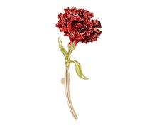 Broche de alfiler de flor de, aleación, ideal para regalos del día de la madre, uso diario, alfiler con de flor de aleación, solapa segura para mamá