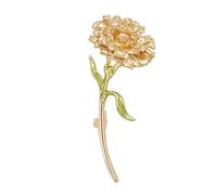 Broche de alfiler de flor de, aleación, ideal para regalos del día de la madre, uso diario, alfiler con de flor de aleación, solapa segura para mamá