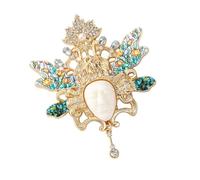 Broche de alfiler retro de aleación de zinc, bisutería ligera, accesorio de ropa para trajes diarios y fiestas, aleación de zinc, aguja de moda