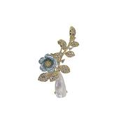 Broche de árbol de Concha Blanca de orquídea para Mujer, Pin para Traje, Broche para Abrigo, Accesorios Que Combinan con Todo