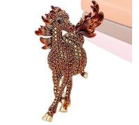 Broche de caballo - Versátil para coleccionar - Broche de caballo vintage - para chaquetas de mezclilla suéteres sombreros bufandas, bolsos, boda, , vacaciones, Cosplay, Se référer à la