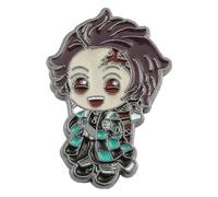 Broche de cazador de demonios anime: lindos personajes como pin esmaltado, Klein, Metal no precioso