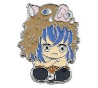 Broche de cazador de demonios anime: lindos personajes como pin esmaltado, Klein, Metal no precioso